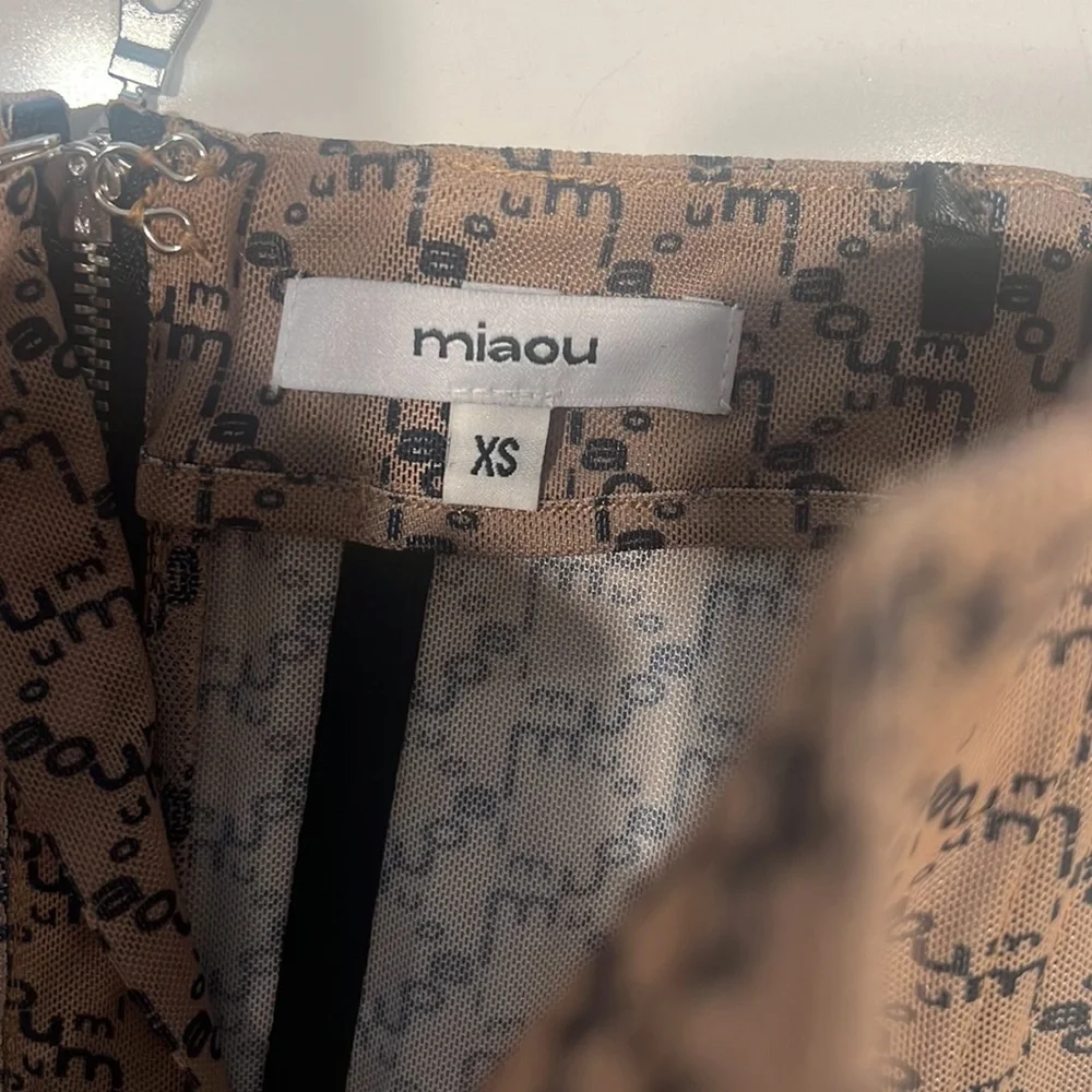 SOLD Miaou corset strapless XS logo - Picture 2 of 2